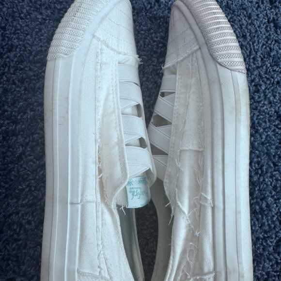 White Blowfish Slip-Ons - Picture 2 of 5